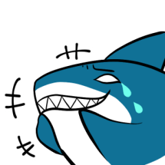 [LINEスタンプ] サメのサメくんスタンプ