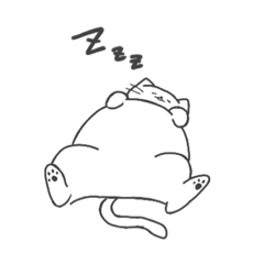 [LINEスタンプ] ゆるっと！ねこスタンプ