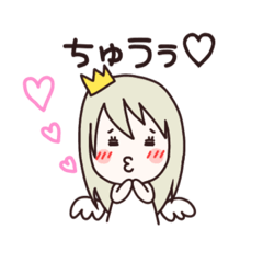 [LINEスタンプ] つかえる天使ちゃん♡♡