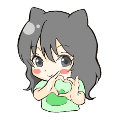 [LINEスタンプ] 黒い猫タカコ2