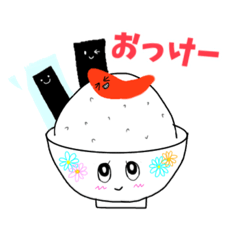 [LINEスタンプ] 日常生活にゆるっと食べ物スタンプ