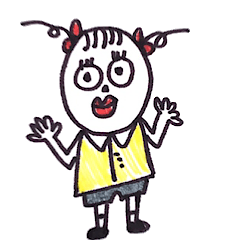 [LINEスタンプ] 紅子（べにこ）