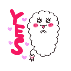 [LINEスタンプ] もくちゃん☁ふわふわ自由 日常編