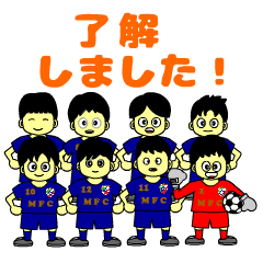 [LINEスタンプ] MFC チームエフェクトスタンプ