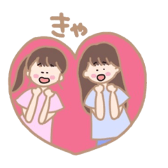 [LINEスタンプ] ぎゃんかわたち