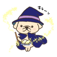 [LINEスタンプ] ペキニーズのこむぎくん 3