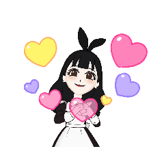 [LINEスタンプ] ラブメイドの画像（メイン）