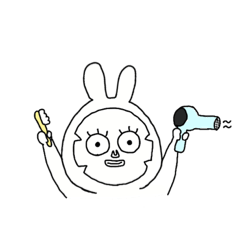 [LINEスタンプ] もきゅもきゅ>_<