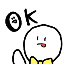 [LINEスタンプ] 白玉本家1