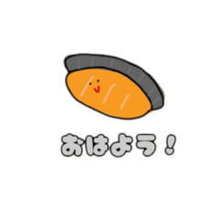 [LINEスタンプ] シンプル可愛い♡食べ物スタンプ‎( '༥'  )