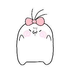 [LINEスタンプ] フキゲンちゃん①