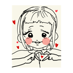 [LINEスタンプ] たらこ女子