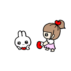 [LINEスタンプ] ぷりんと寒天ちゃんの1日