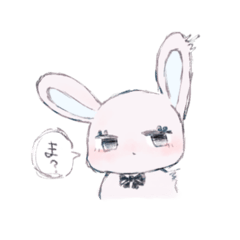 [LINEスタンプ] どきうさ