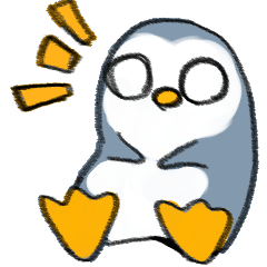 [LINEスタンプ] ちょっとだらけたペンギンの日常