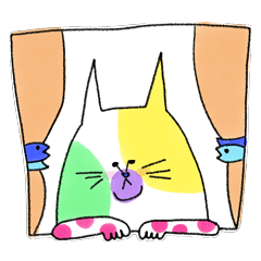 [LINEスタンプ] ねことかばのスタンプ