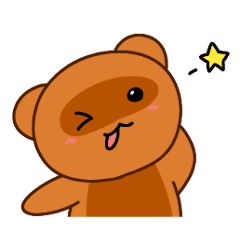 [LINEスタンプ] たぬきのたぬぽん2