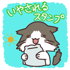 [LINEスタンプ] 癒される猫のスタンプ（うちの猫たち）