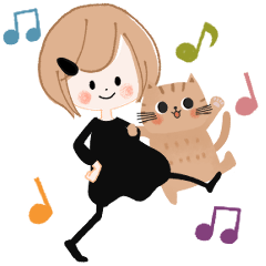 [LINEスタンプ] 飛び出す！大人可愛い♡ガーリー×ゆるねこ