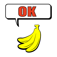 [LINEスタンプ] バナナの言葉を聞いてくれ！3の画像（メイン）