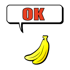 [LINEスタンプ] バナナの言葉を聞いてくれ！2