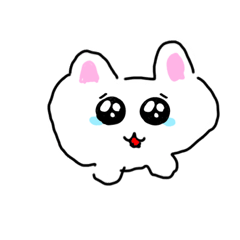 [LINEスタンプ] みーみーうさちゃん